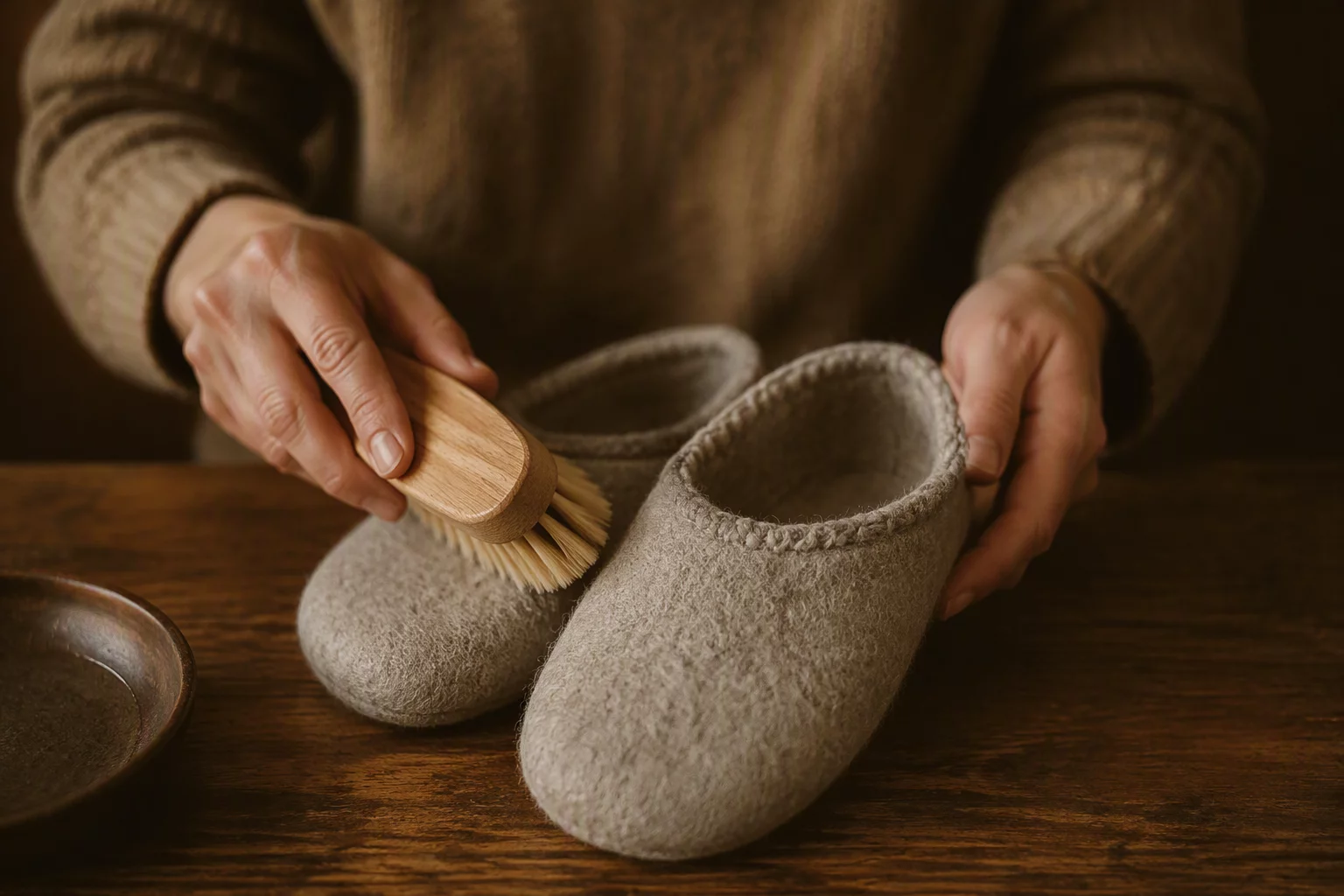 How to Keep Your Wool Slippers Clean