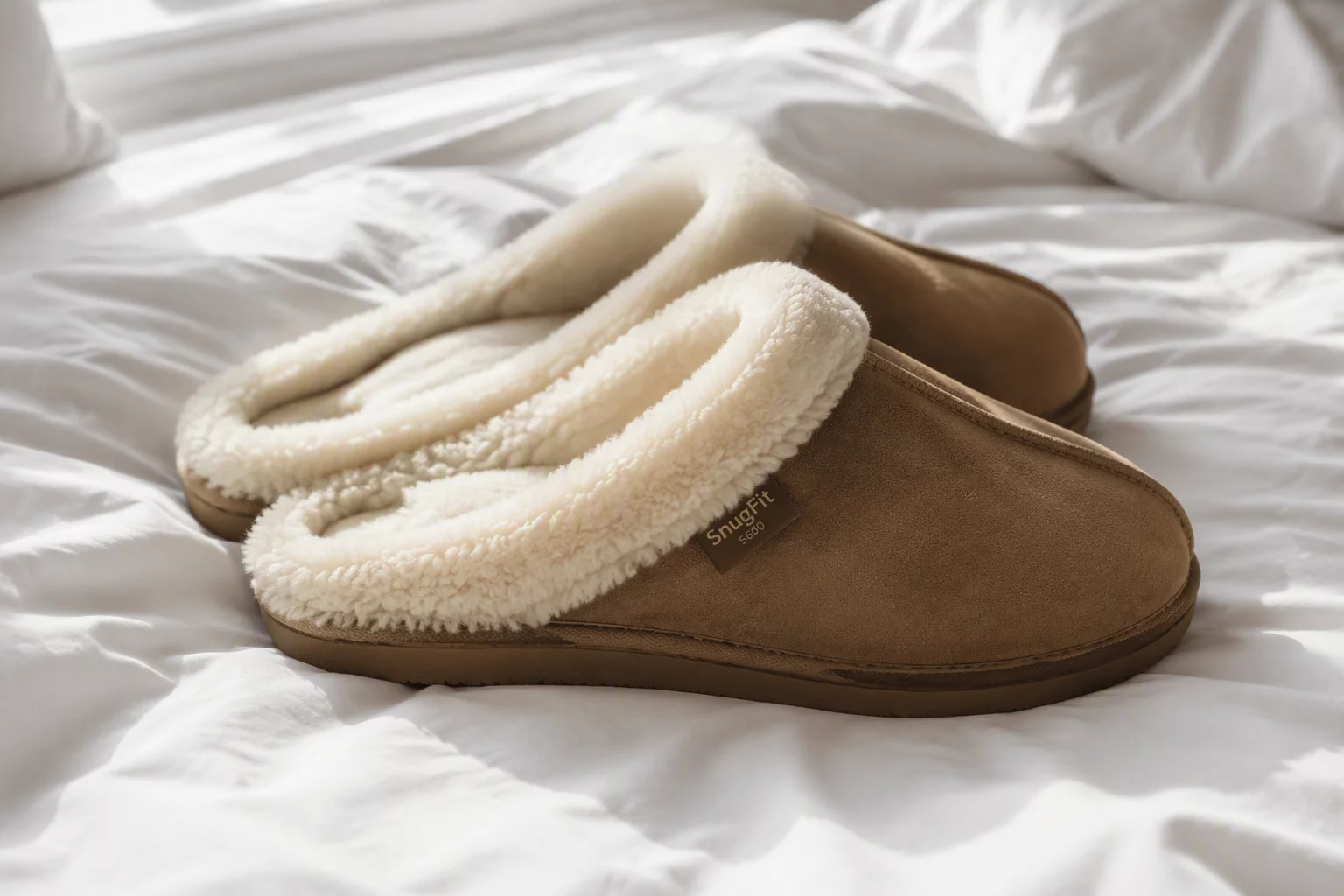 SnugFit S600 Shearling Slippers